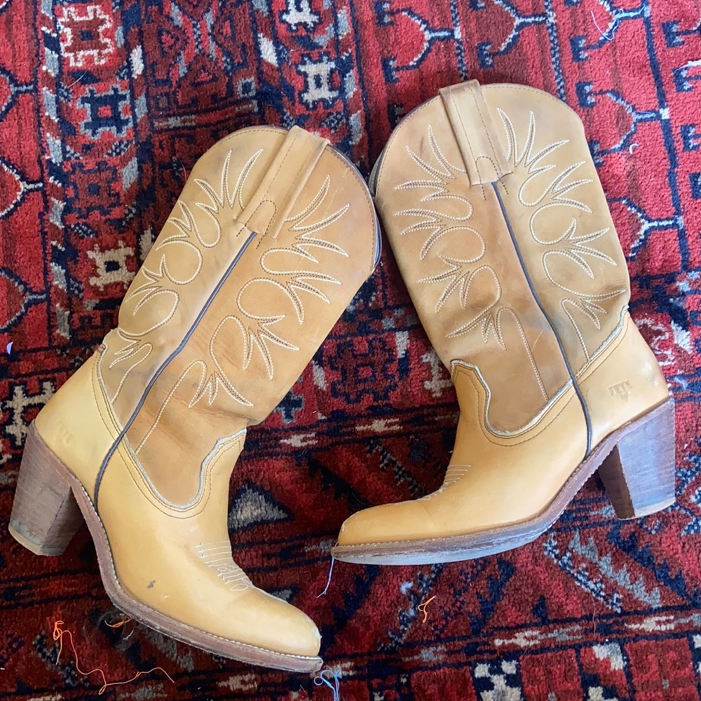 Frye cowgirl boots